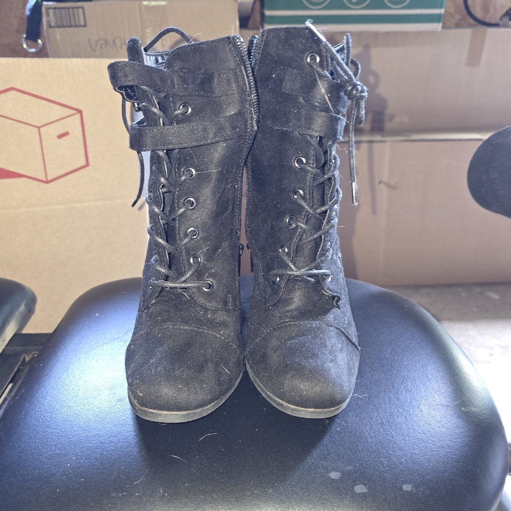 Charlotte Russe heeled boots